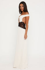 Breaking The Internet Maxi Dress Off White
