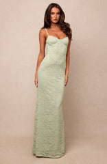Blossom Belle Maxi Dress Sage